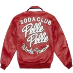 Pelle Pelle Red Soda Club Studs Jacket