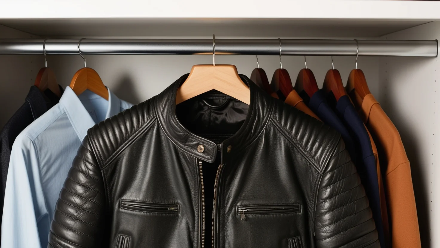 how to take care of leather jacket