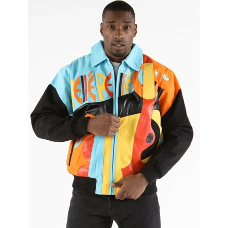 Pelle Pelle Wool Leather Picasso Jacket