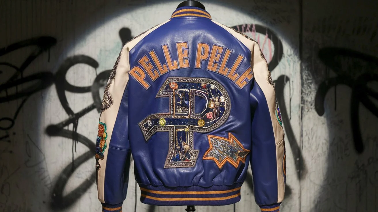 pelle pelle leather jacket