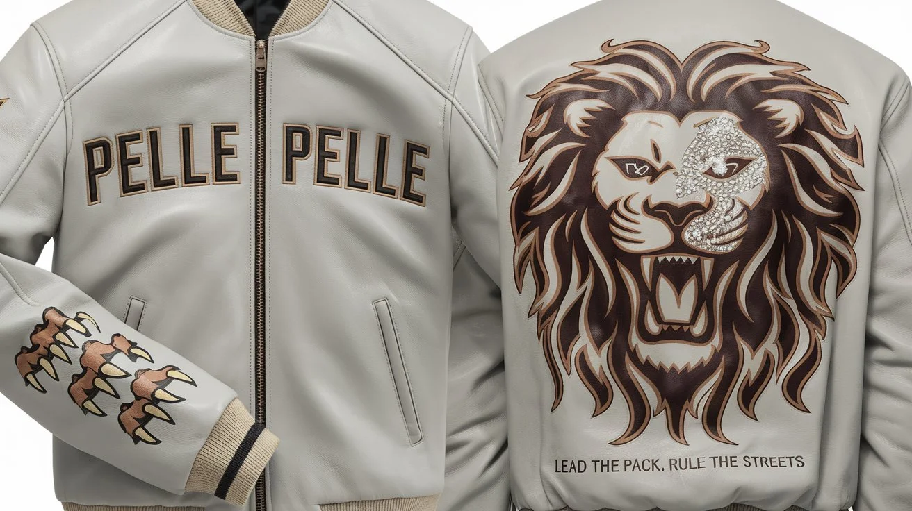 pelle pelle lion jacket