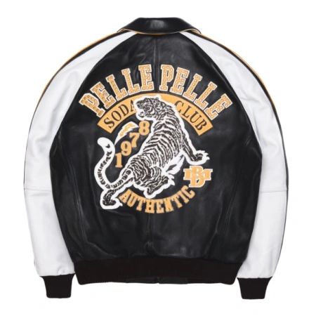 Pelle Pelle MB Soda Club Tiger Leather Jacket