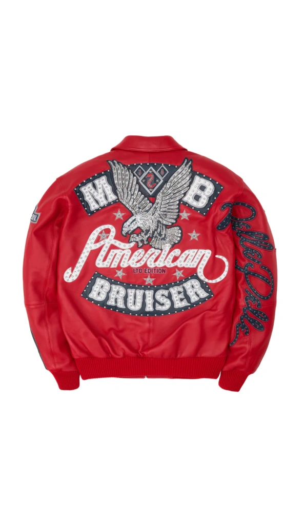 Pelle Pelle American Bruiser Red Jacket | Leather Jacket