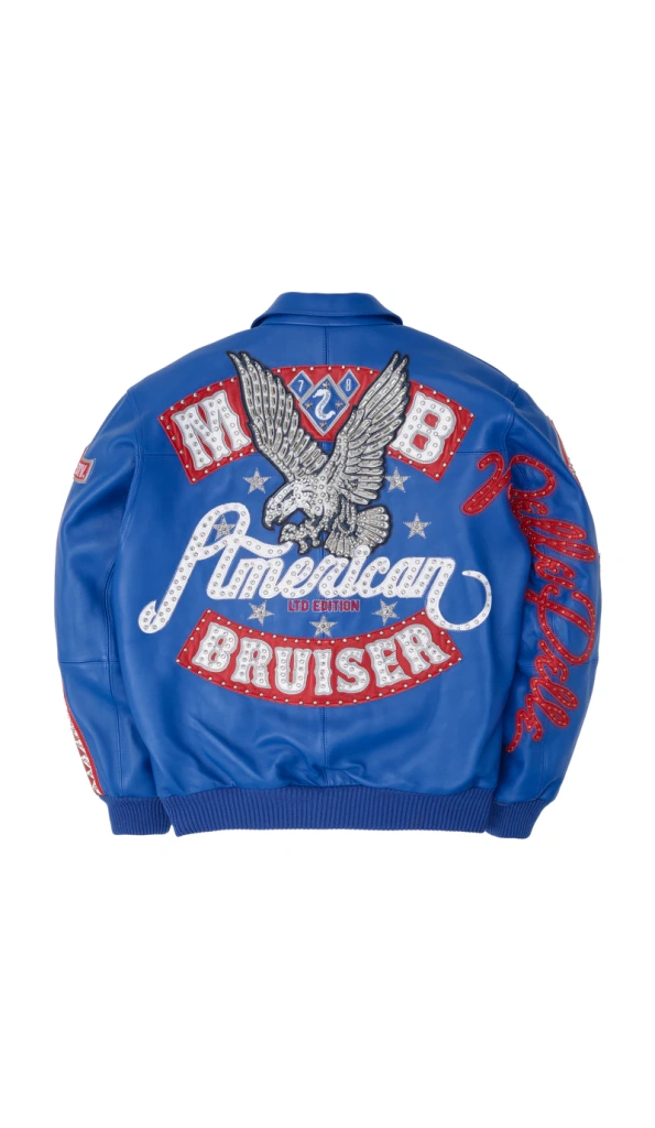 Pelle Pelle American Bruiser Blue Jacket | Leather Jacket