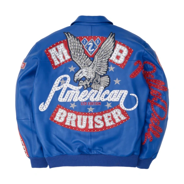 Pelle Pelle American Bruiser Blue Jacket | Leather Jacket