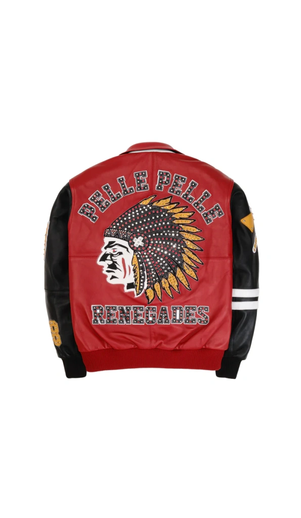 PELLE PELLE RED RENEGADES LEATHER JACKET