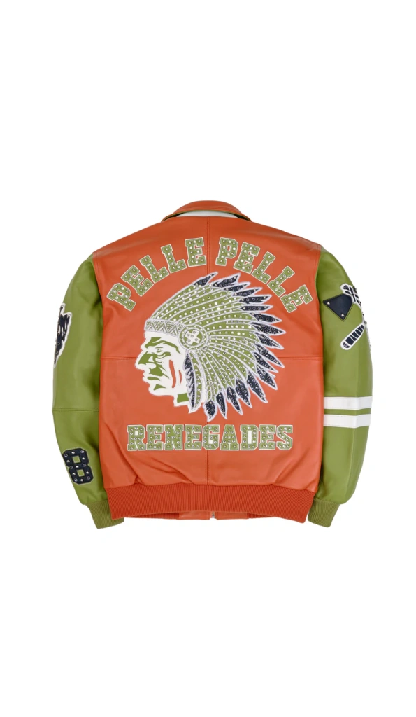 PELLE PELLE ORANGE RENEGADES LEATHER JACKET
