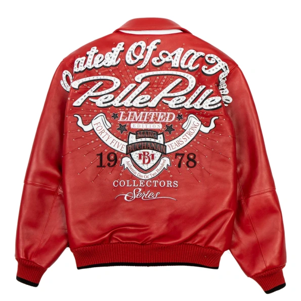 Pelle Pelle Red Collector Series Leather Jacket | G.O.A.T