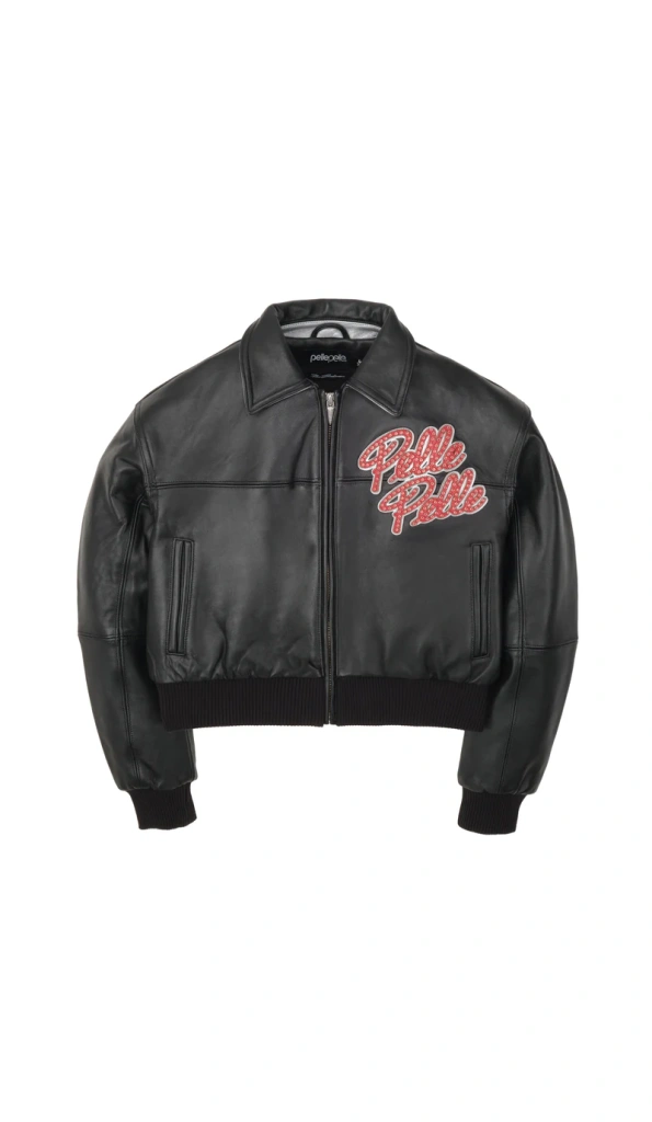 World Soda Club Womens Black Crop Jacket