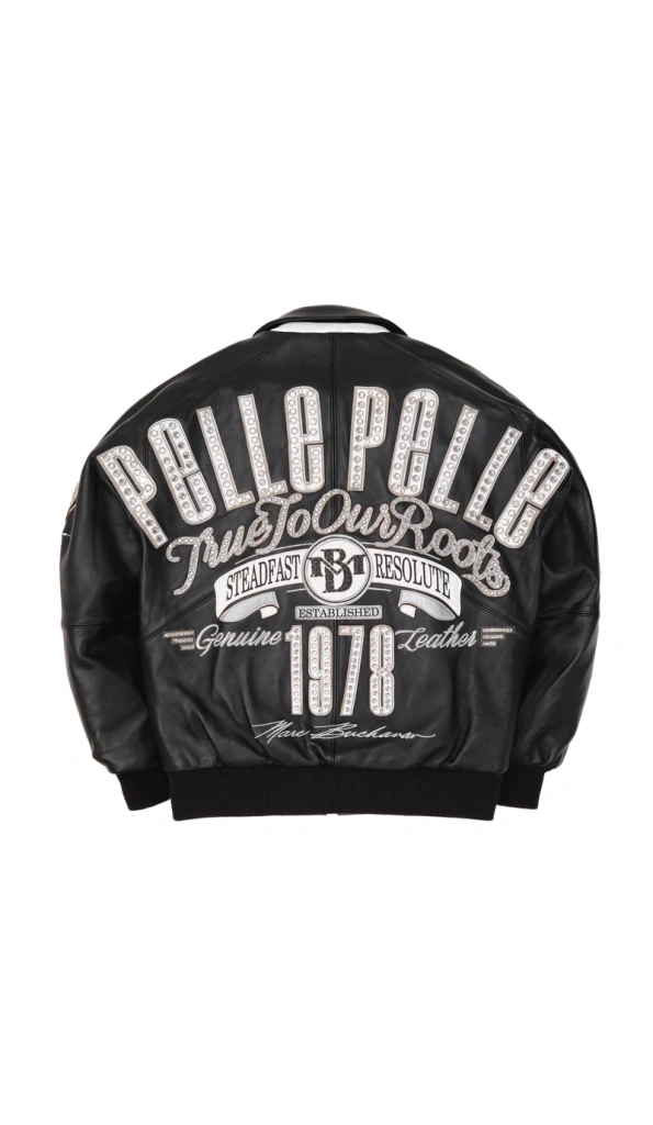 PELLE PELLE WHITE TRUE TO OUR ROOTS LEATHER JACKET