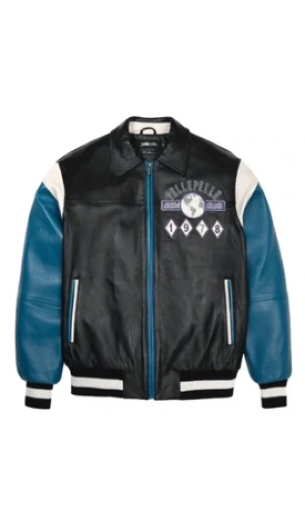 Pelle Pelle Soda Club Varsity Jacket | Leather Jacket