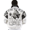 Pelle Pelle White Empire Men Leather Jacket