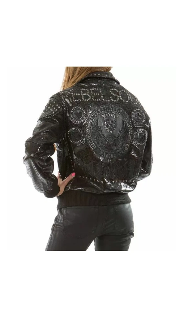 Pelle Pelle Women Rebel Soul Leather Jacket | Studded Jacket