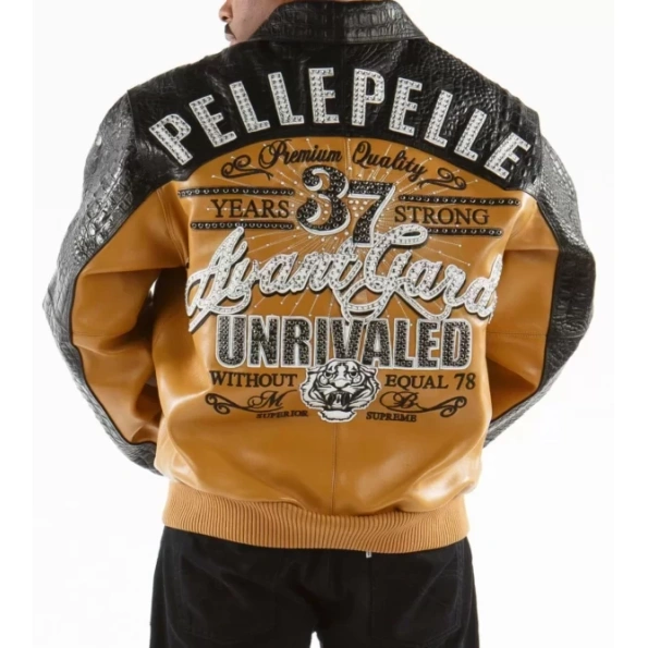 Pelle Pelle Men Avant Garde Mustard Jacket view 2