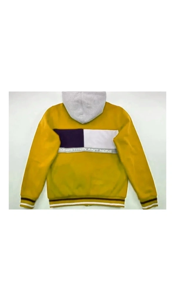 Pelle Pelle Sport Yellow Wool Hood Jacket