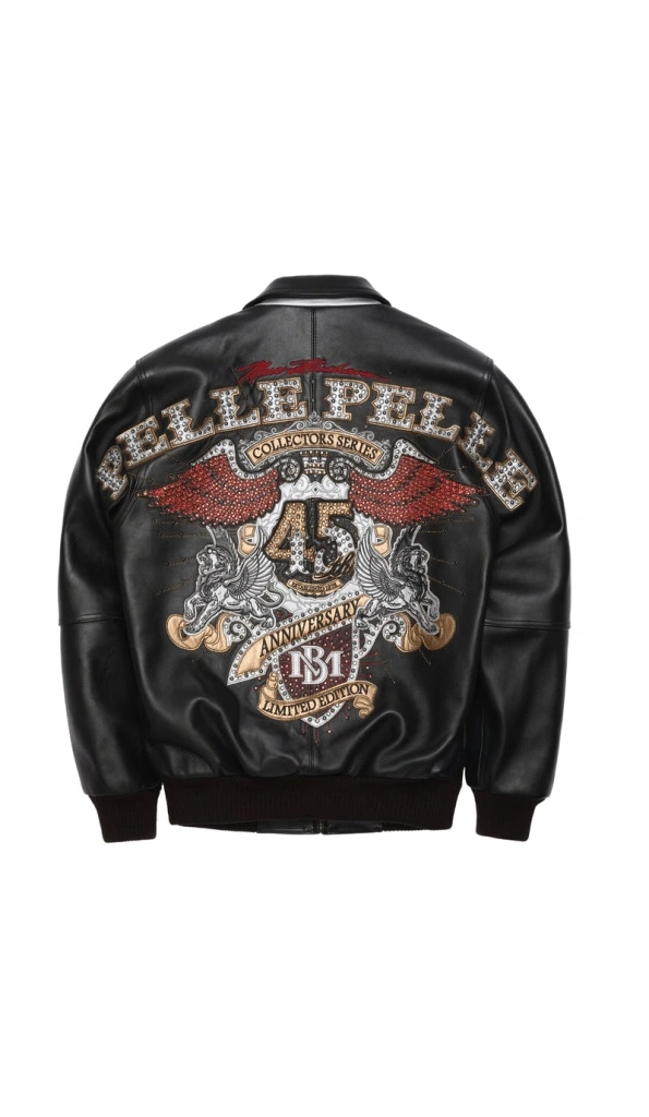 Pelle Pelle 45th Anniversary Studded Jacket | Black Jacket