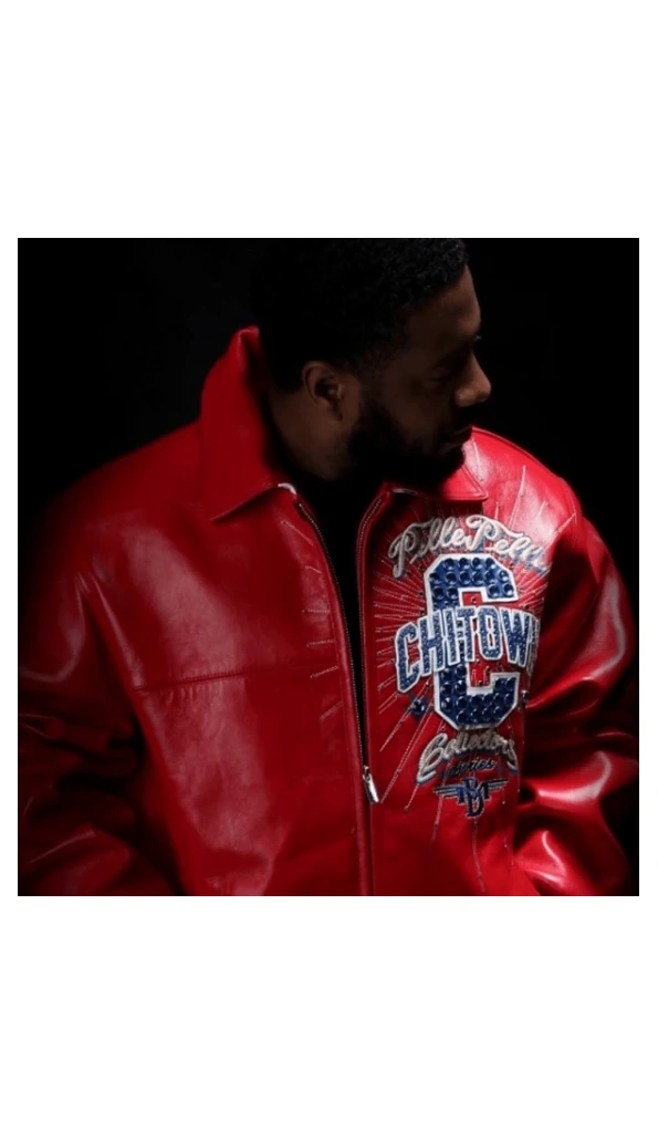 Pelle Pelle Red ChiTown MB Leather Jacket | Men Jacket