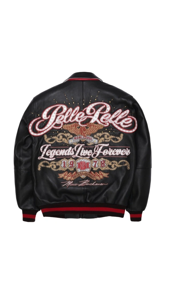 Pelle Pelle Legends Live Forever Varsity Jacket | MB Jacket