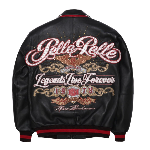 Pelle Pelle Legends Live Forever Varsity Jacket | MB Jacket