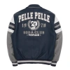 Pelle Pelle Navy Blue Vintage Leather Jacket