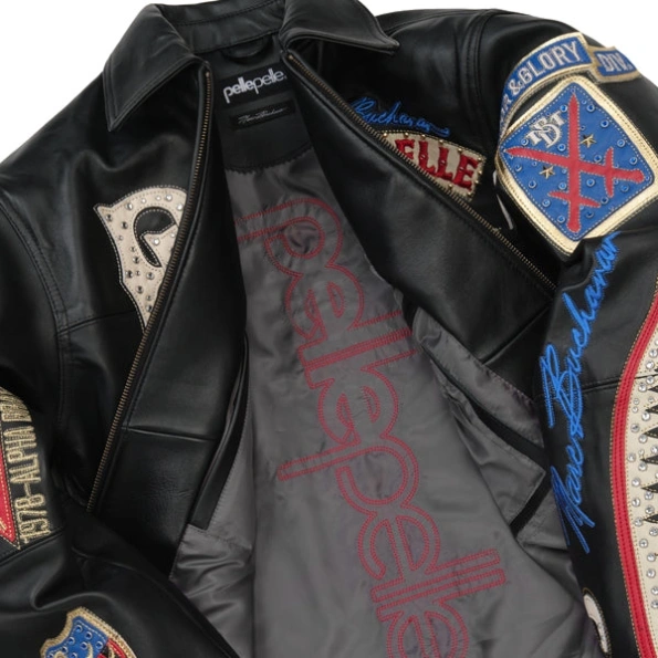 Pelle Pelle Black MB American Bruiser Jacket