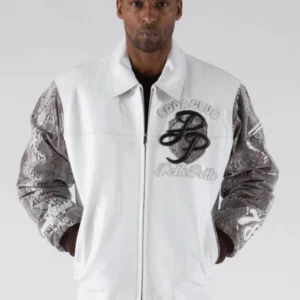 Pelle Pelle Men Soda Club White Jacket | Leather Jacket