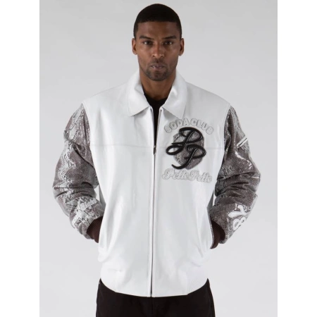 Pelle Pelle Men Soda Club White Jacket