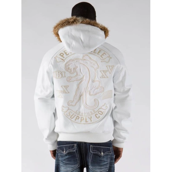 Pelle Pelle White Supply Co Leather Jacket