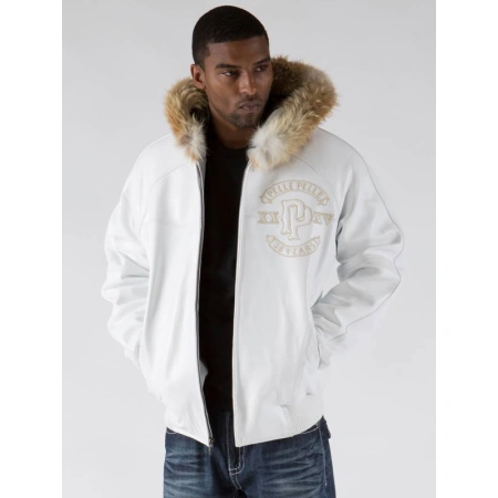 Pelle Pelle White Supply Co Leather Jacket