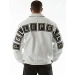 Pelle Pelle Men White Jeweled Jacket