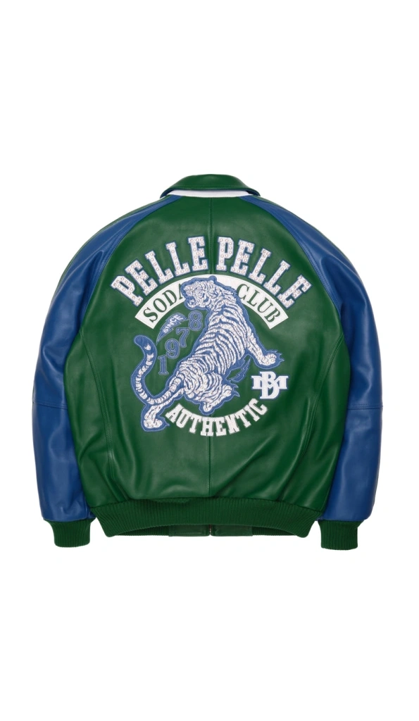 Pelle Pelle Soda Club MB Tiger Leather Jacket