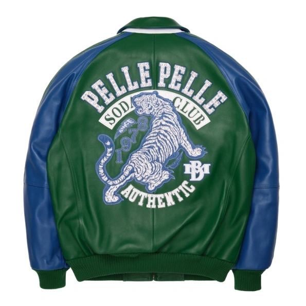 Pelle Pelle Soda Club MB Tiger Leather Jacket