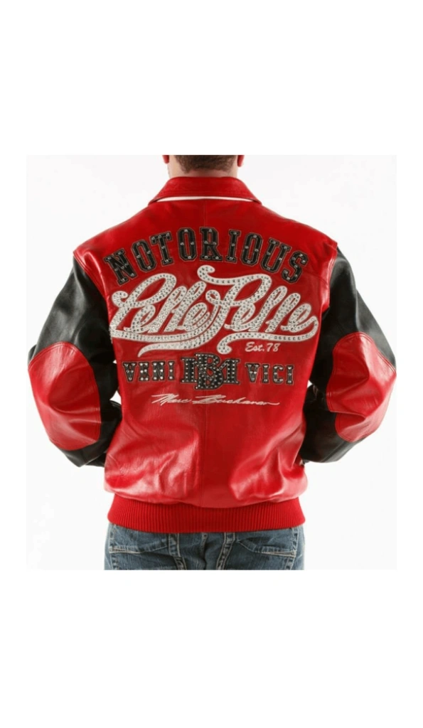 Pelle Pelle Men Notorious Red Leather Jacket