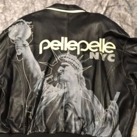 Pelle Pelle Black NYC Leather Jacket