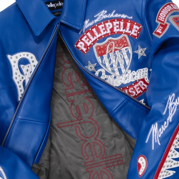 Pelle Pelle American Bruiser Blue Jacket