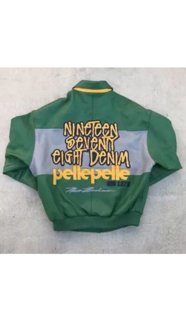 Pelle Pelle Green MB 1978 Leather Jacket