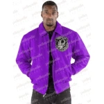 Pelle Pelle Men All Or Nothing Purple Jacket