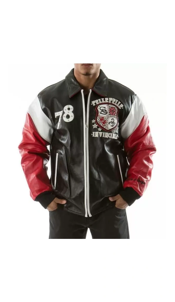 Pelle Pelle Black Invincible MB Leather Jacket | Men Jacket