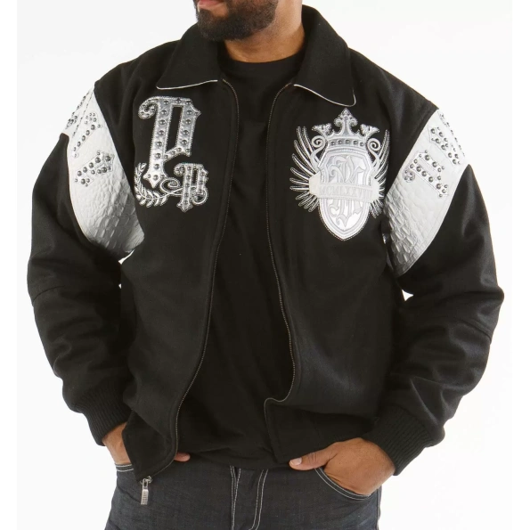 Pelle Pelle Black Empire Wool Jacket | Men Jacket