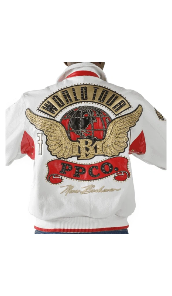 Pelle Pelle World Tour White MB Jacket | Leather Jacket