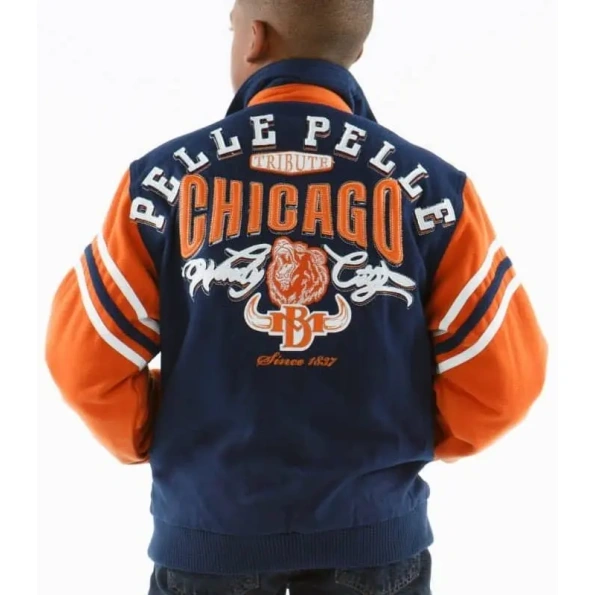 Pelle Pelle Kids Tribute Chicago MB Wool Jacket