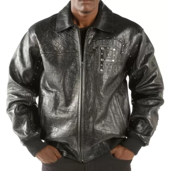 Pelle Pelle Men Legendary Croc Leather Jacket