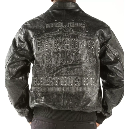 Pelle Pelle Men Legendary Croc Leather Jacket