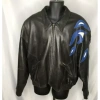 Pelle Pelle Black Cool Dragon Leather Jacket