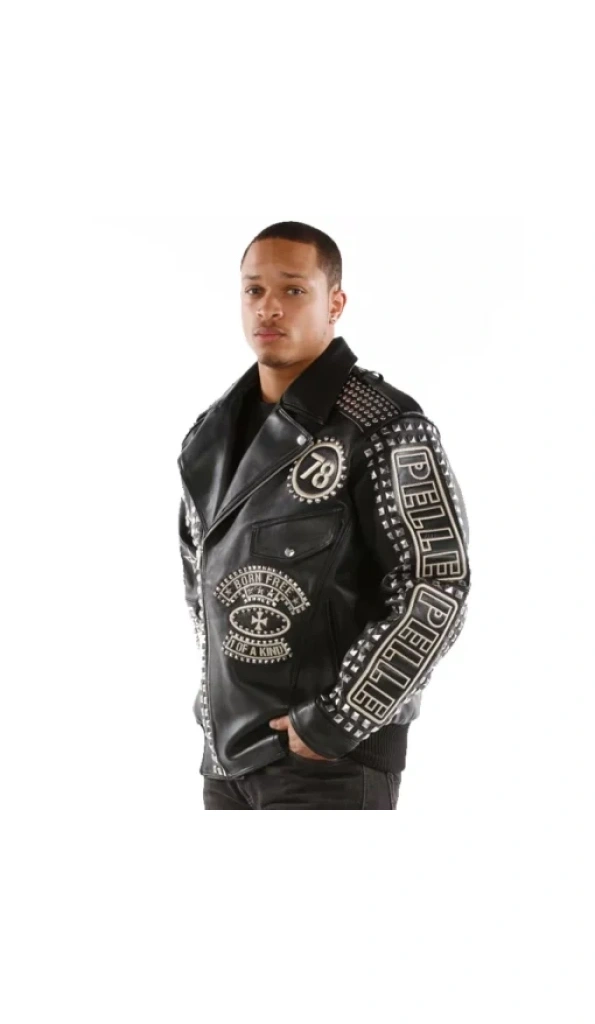 Pelle Pelle Rebel Soul Studded Leather Jacket