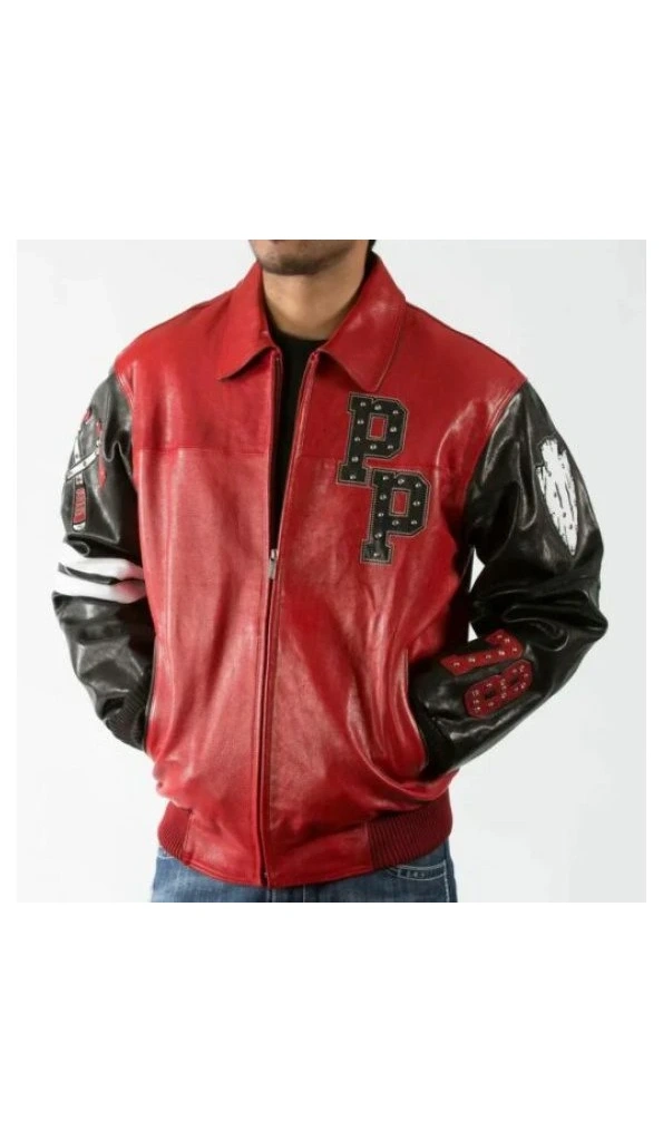 Pelle Pelle Men Renegades Red Jacket | Chief Keef Jacket