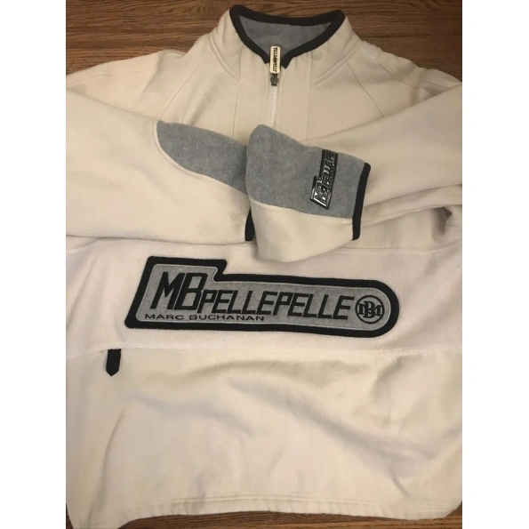 Pelle Pelle White Marc Buchanan Wool Tracksuit