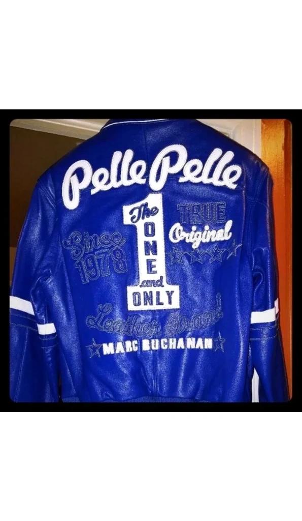 Pelle Pelle Blue Original MB Leather Jacket