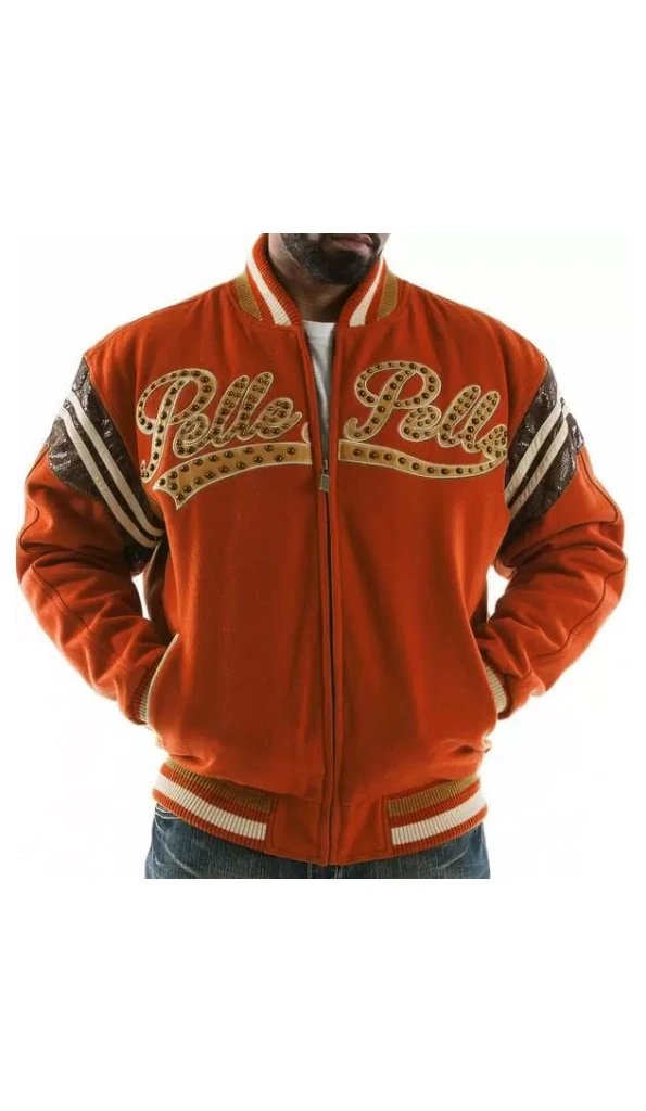 Pelle Pelle Orange Vintage Wool Jacket | Men Jacket