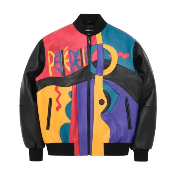 Pelle Pelle Black Picasso Plush Leather Jacket